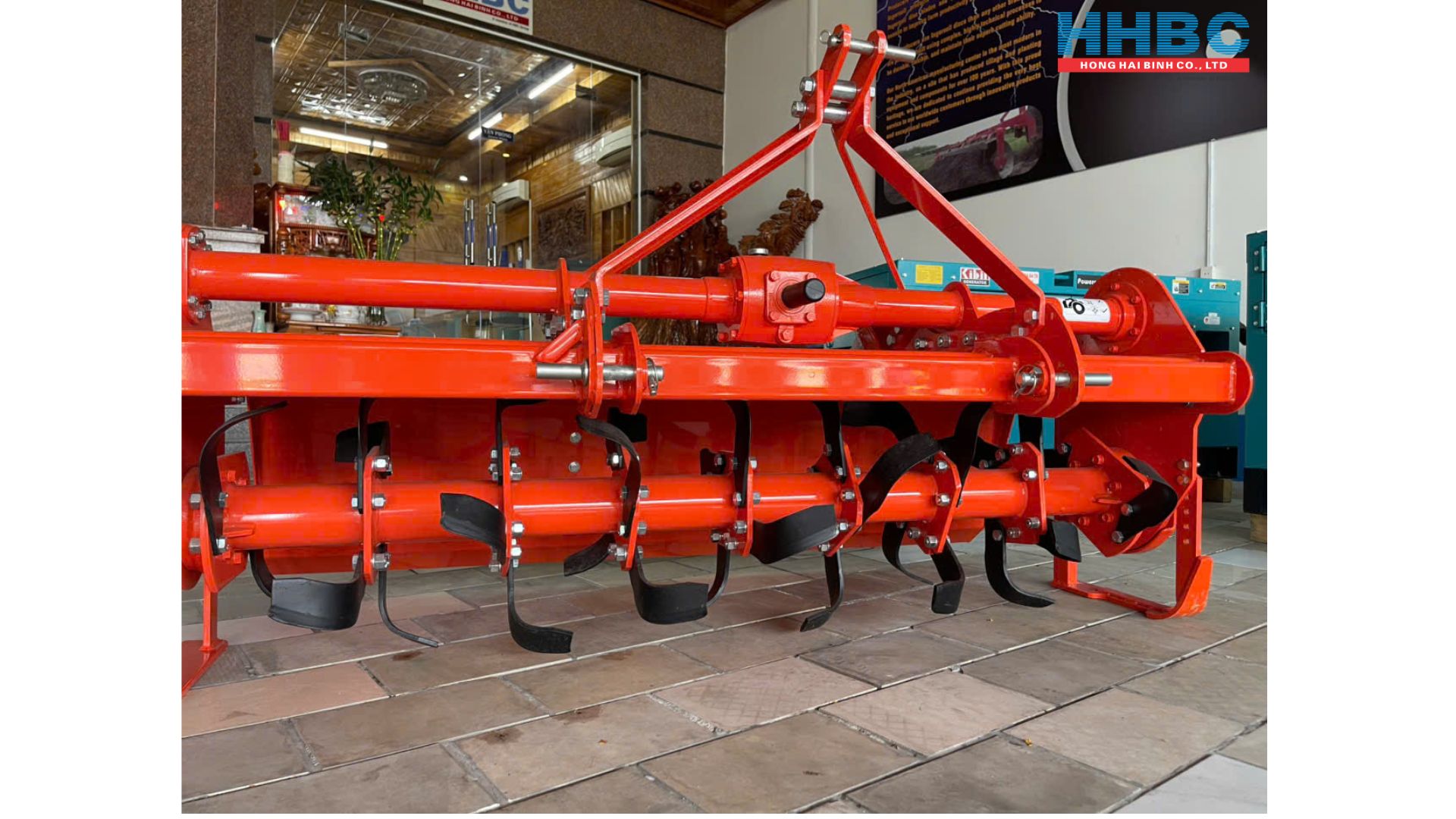 Hình thực tế dàn xới KRX175 tại Hồng Hải Bình