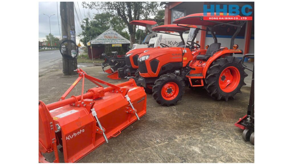 Dàn xới Kubota KRX175 tại Hồng Hải Bình