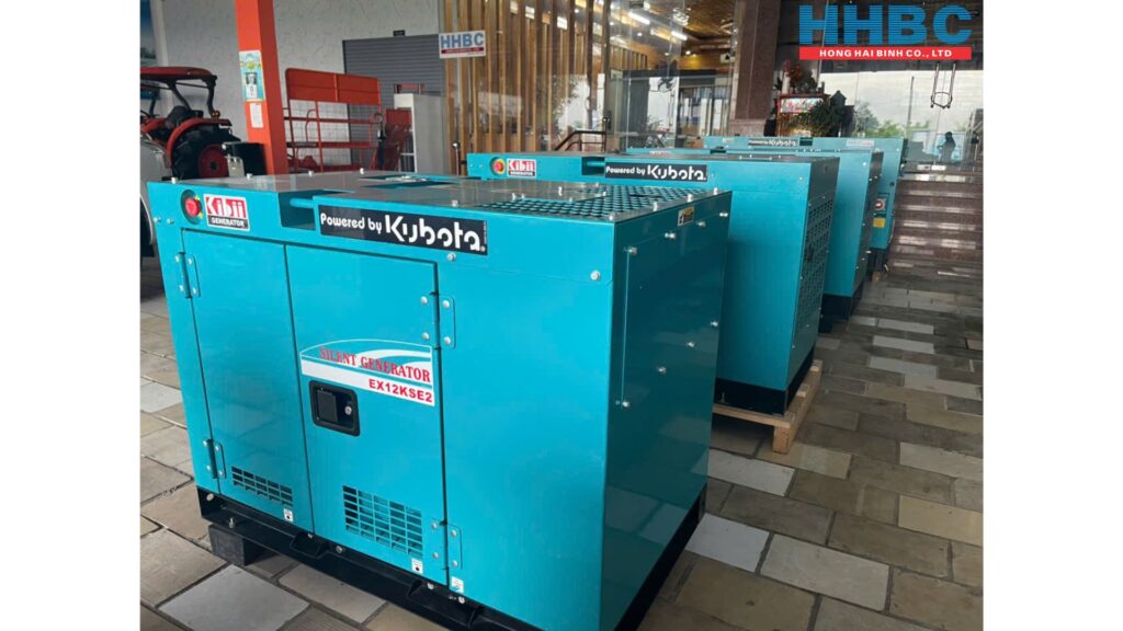 Máy phát điện dân dụng Kibii tại HHBC