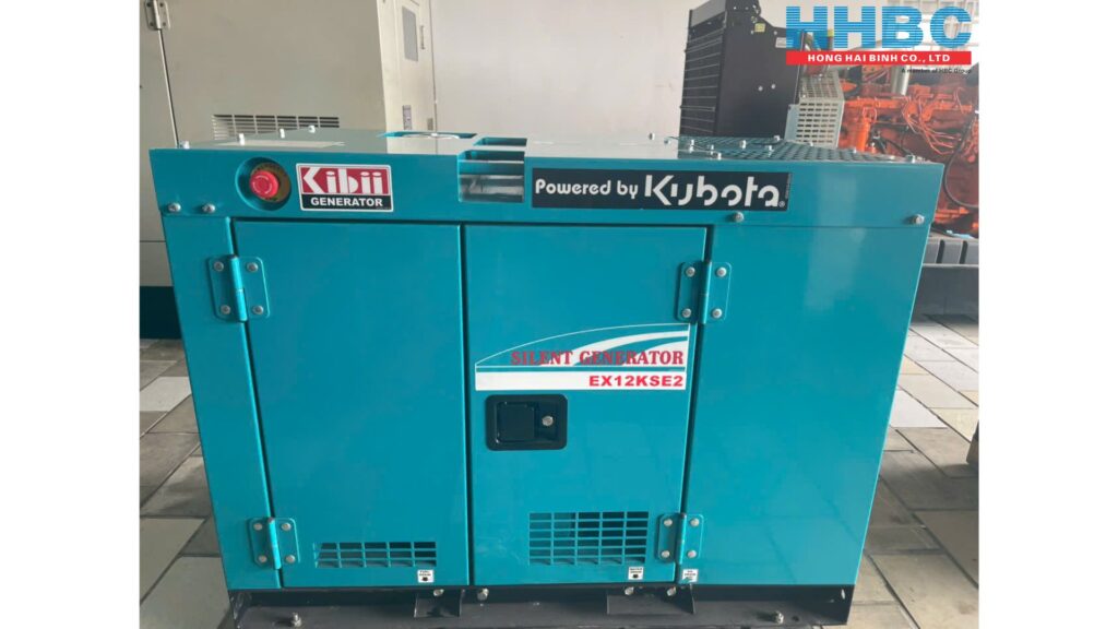 Máy phát điện Kibii EX12KSE2 10kva tại Hồng Hải Bình