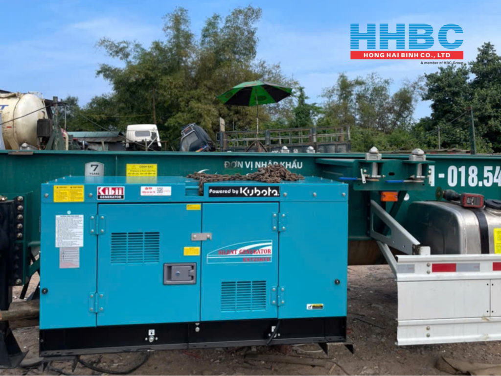 Máy phát điện xe container EXT25KFD