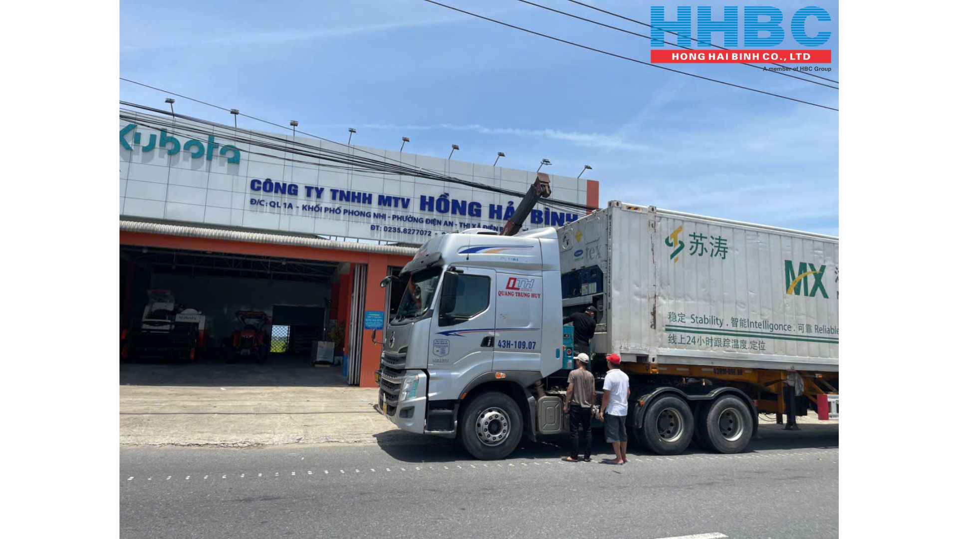 Lắp máy phát điện EXT25KFD tại HHBC