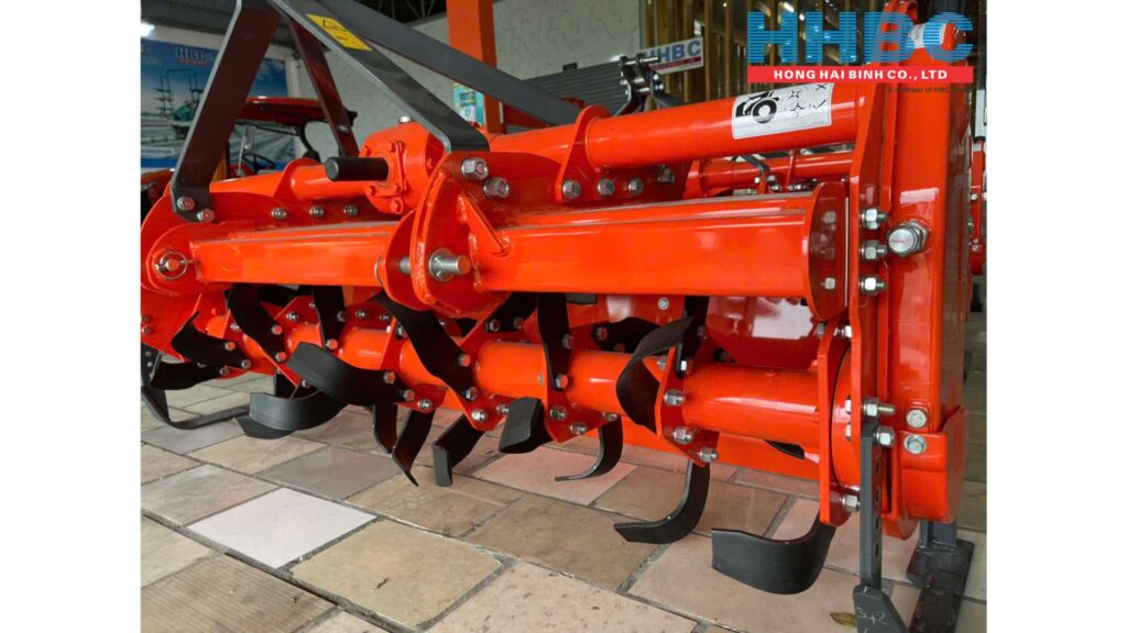 Hình ảnh thực tế dàn xới Kubota KRX176-VN tại HHBC
