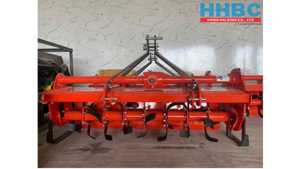 Hình ảnh thực tế dàn xới Kubota KRX176-VN tại HHBC
