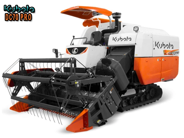 Máy gặt đập liên hợp Kubota DC70PRO