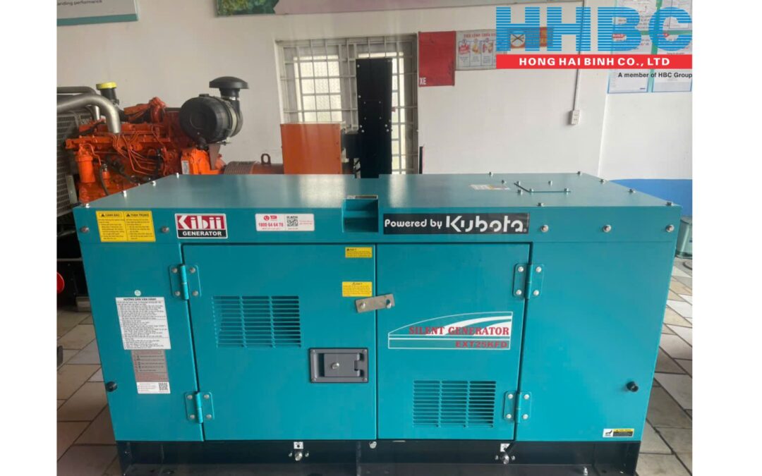 Máy phát điện Kibii container lạnh EXT25KFD – Giải pháp cấp thiết cho ngành vận chuyển