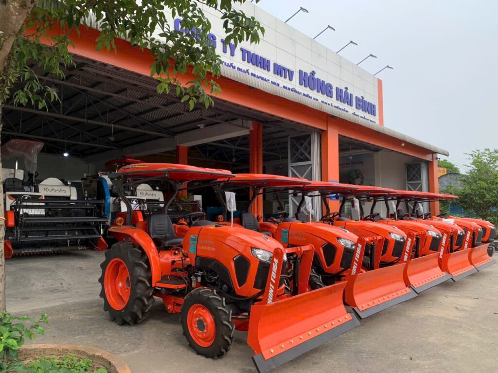Máy nông nghiệp Kubota Hồng Hải Bình