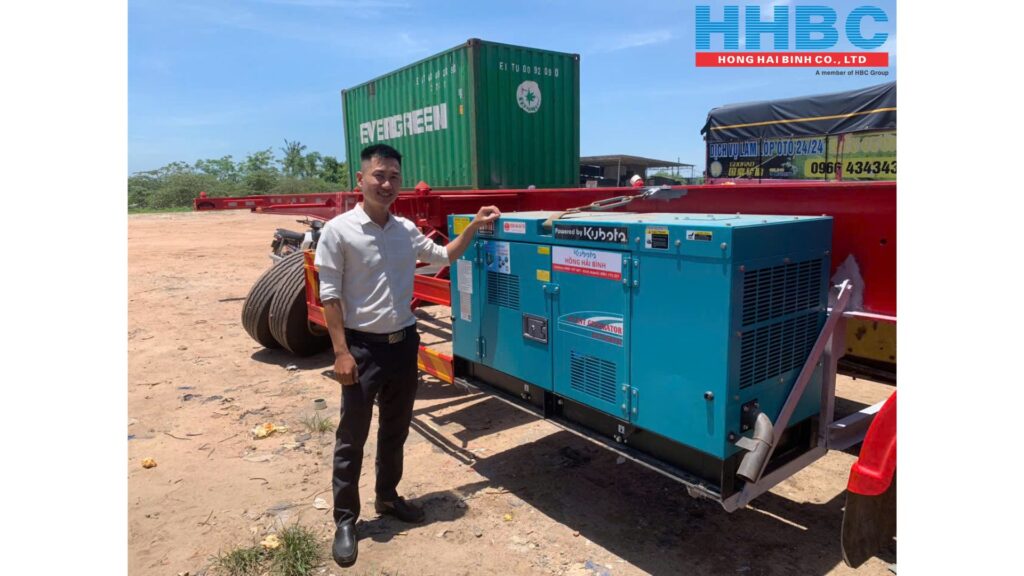 Bàn giao lắp đặt máy phát điện Kibii EXT25KFD tại TP Đà Nẵng