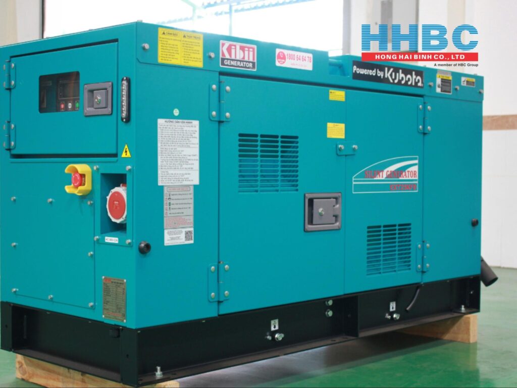 (Hình ảnh máy phát điện xe container EXT25KFD thiết kế chuyên cho Container lạnh