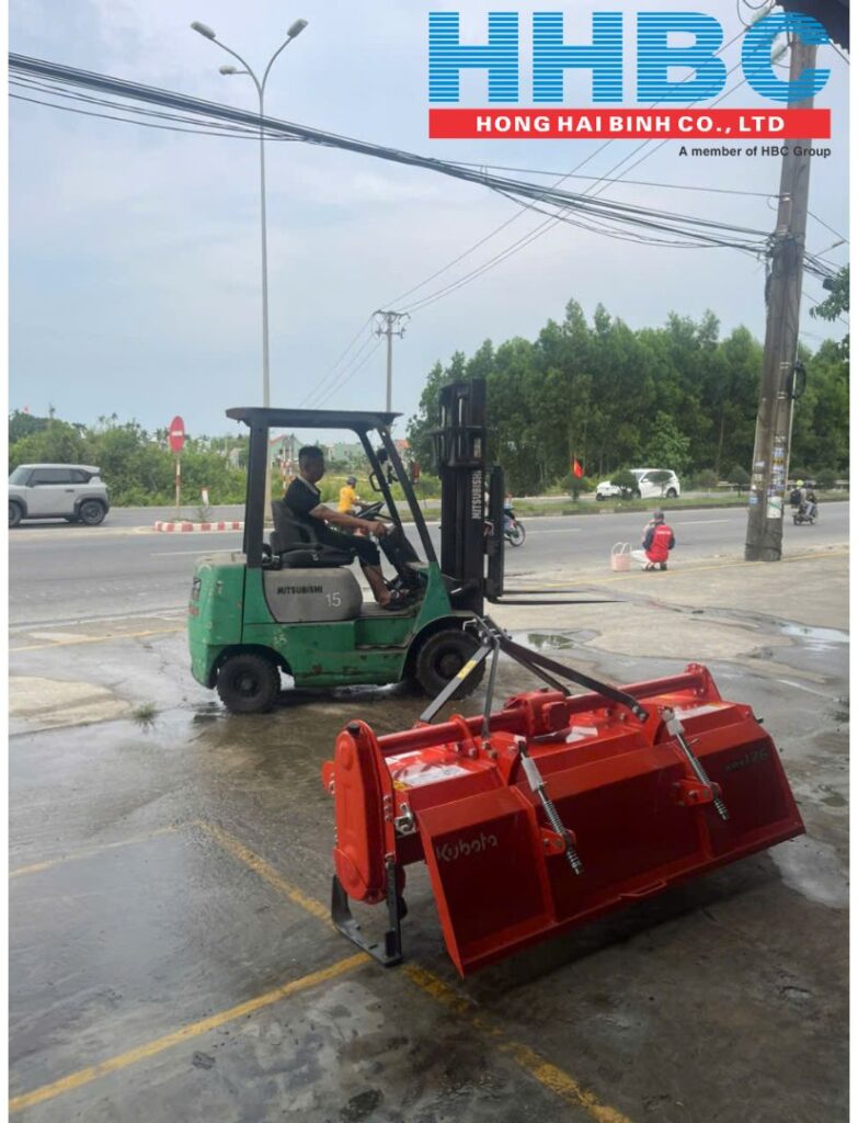 Bàn giao dàn xới Kubota KRX176-VN