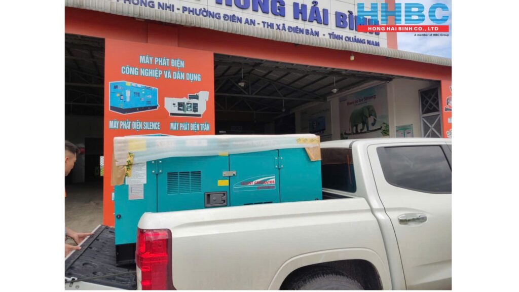 Máy phát điện KiBii EXT25KFD tại HHBC