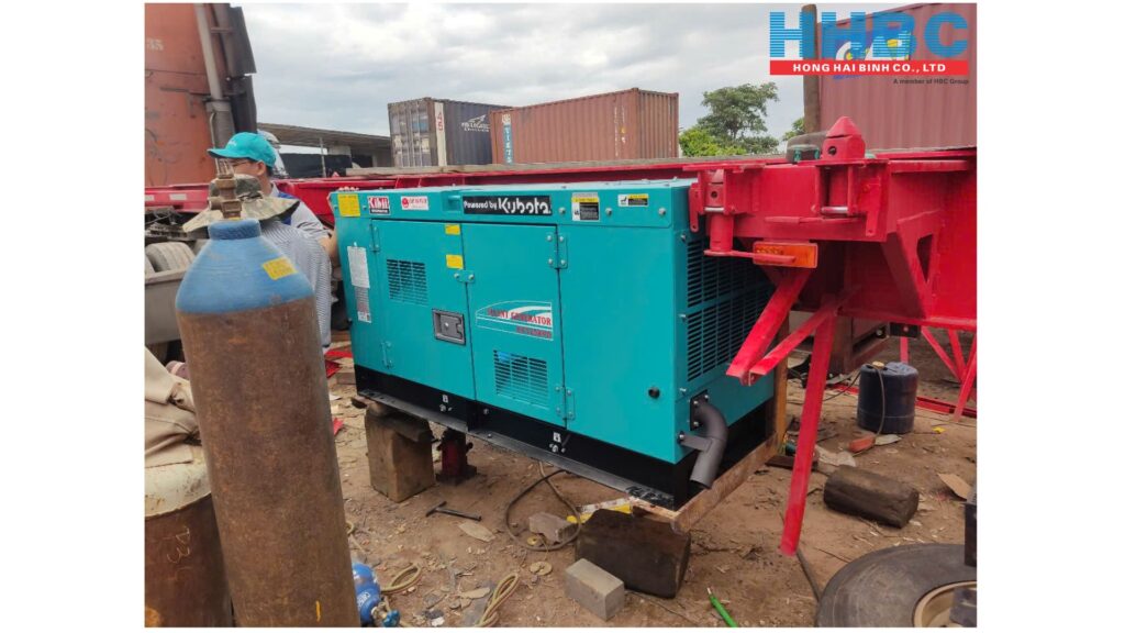 Bàn giao MPĐ KiBii EXT25KFD cho đơn vị vận tải TLT Đà Nẵng